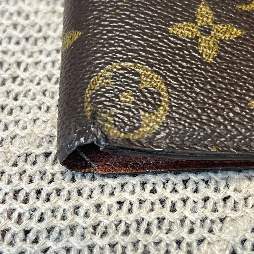Louis Vuitton Brown Monogram Canvas Bi-Fold Key & Card Holder